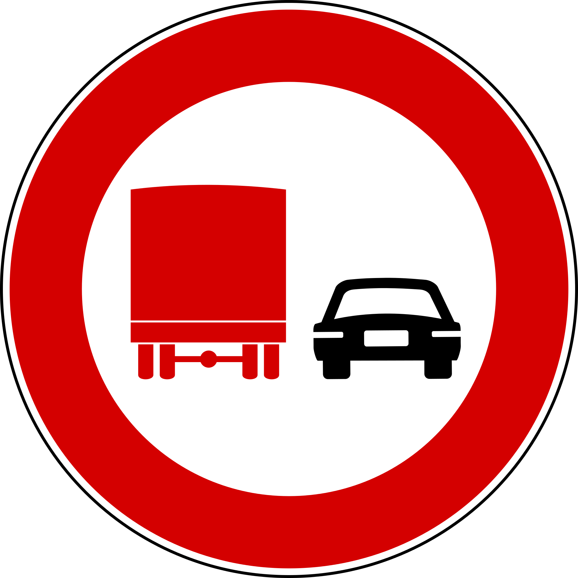 Open - Señales De Transito Camion (2000x2000)