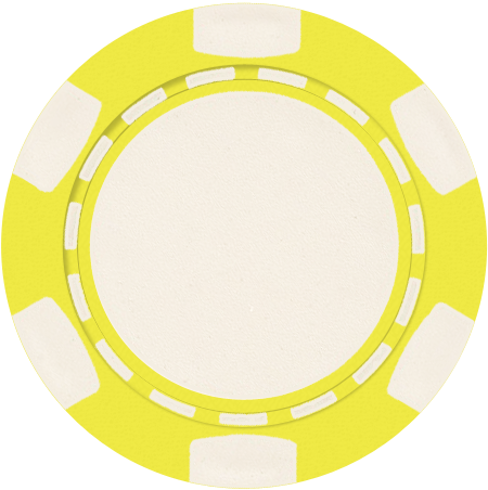 6 Stripe Composite Poker Chips - Circle (464x463)