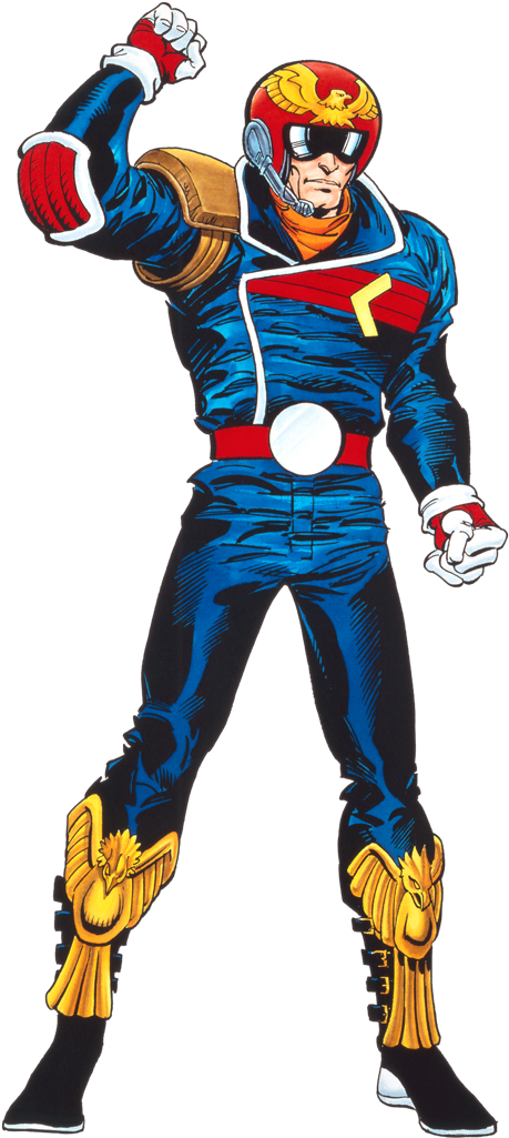 Captain Falcon - F Zero Captain Falcon (690x1043)