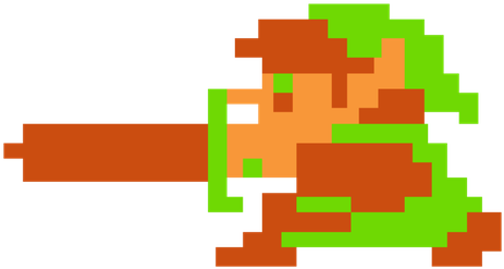 Legend Of Zelda Link 8 Bit (602x338)