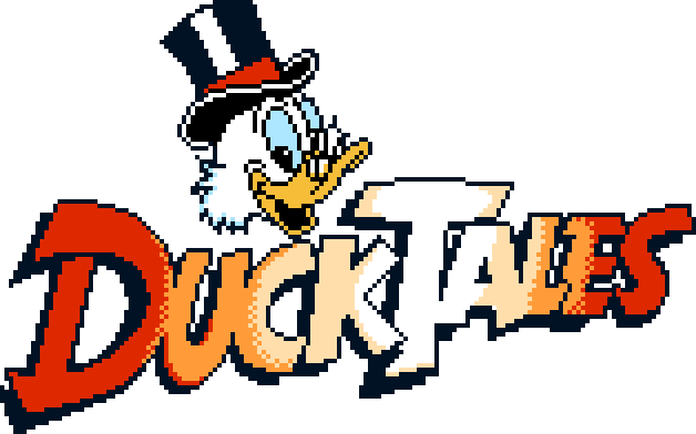 #23 Earth Bound - Duck Tales Nes Logo (628x392)