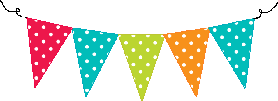 Bunting - Banner Clipart Transparent Background (965x392)