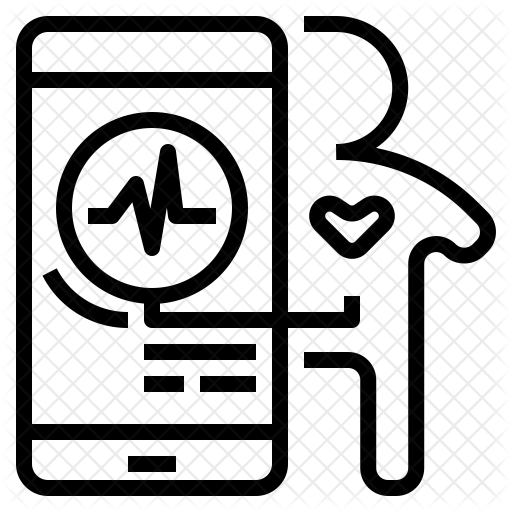 Heartbeat Monitoring Icon - Health (512x512)