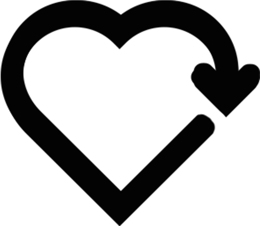 Fitness Clipart Heart - Heart (1059x901)