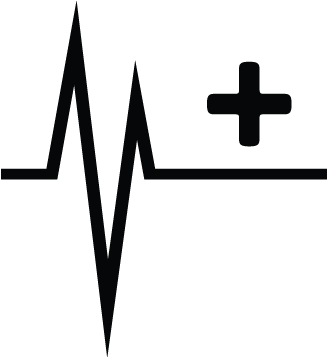 Pulse, Cardiogram, Heart Rate, Heartbeat Icon - Cross (800x800)