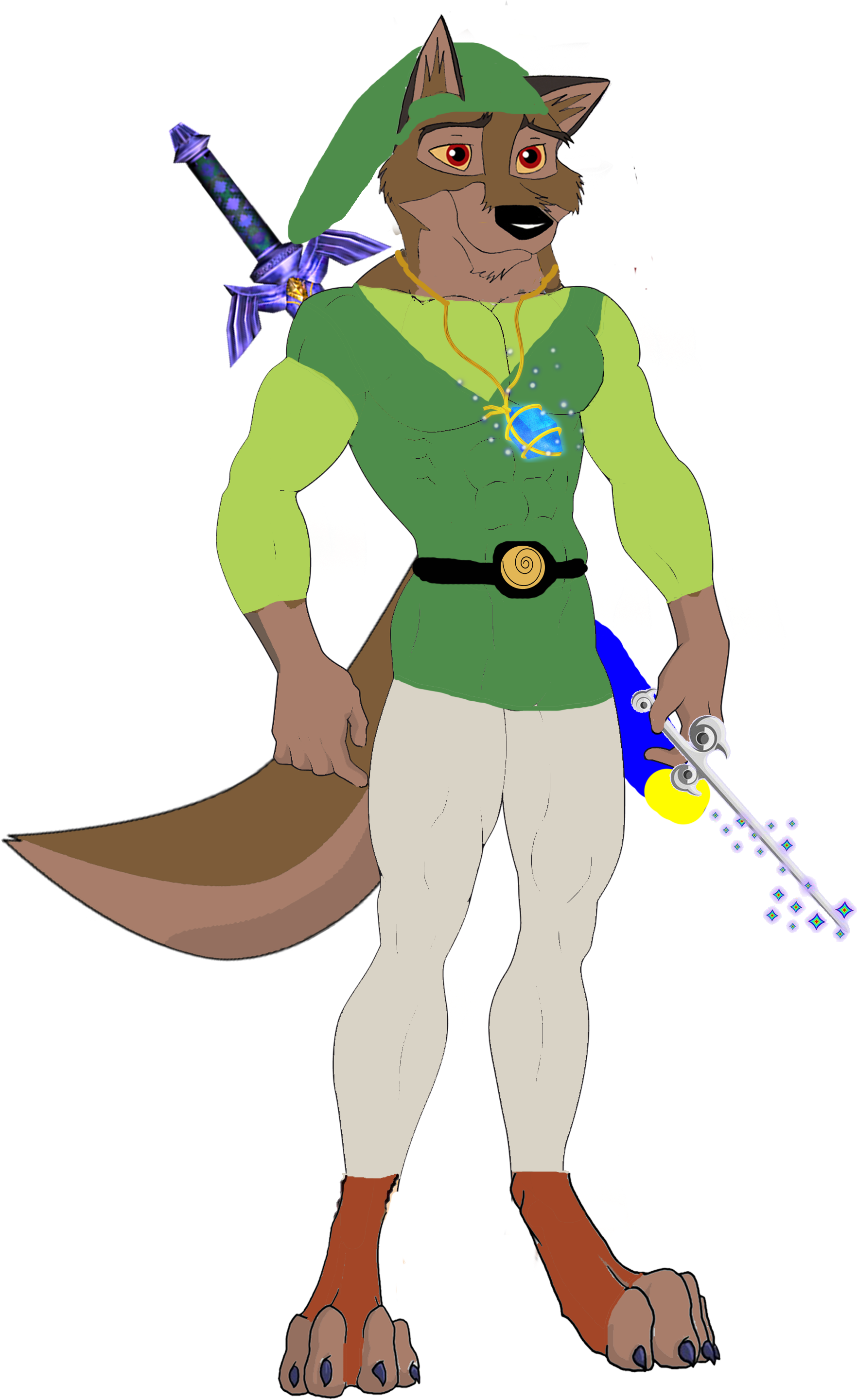 Powermaster14 4 0 Balto Wind Waker By Powermaster14 - Cartoon (3000x3000)