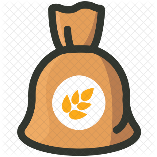 Sack Icon - Sack Of Rice Vector Png (512x512)