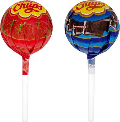 Multicolor Swirl Lollipop Png Clip Art Imageu200b - Giant Chupa Chups Png (400x407)
