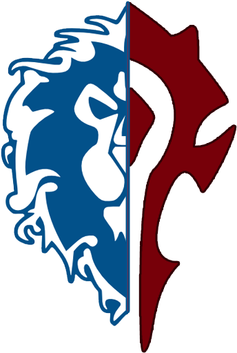 Wow Classic - Alliance And Horde Logo (521x533)