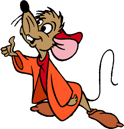 Jaq, - Cinderella Mouse Clipart (500x529)