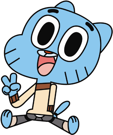 Gumball Watterson Clip Art - Amazing World Of Gumball (600x604)