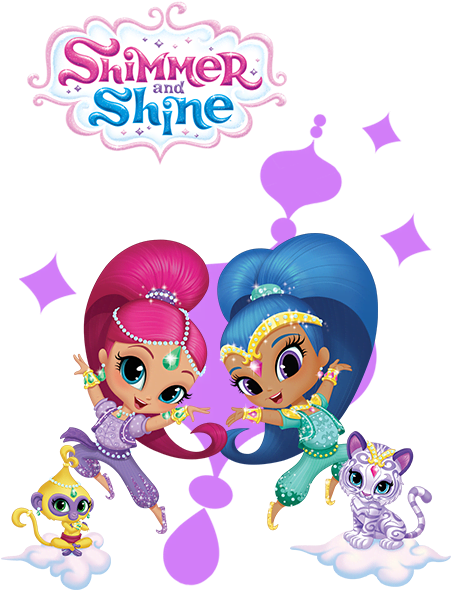 Http - //www - Nickelodeonparents - Com/shimmer And - Shimmer And Shine Invitation Cards (500x900)