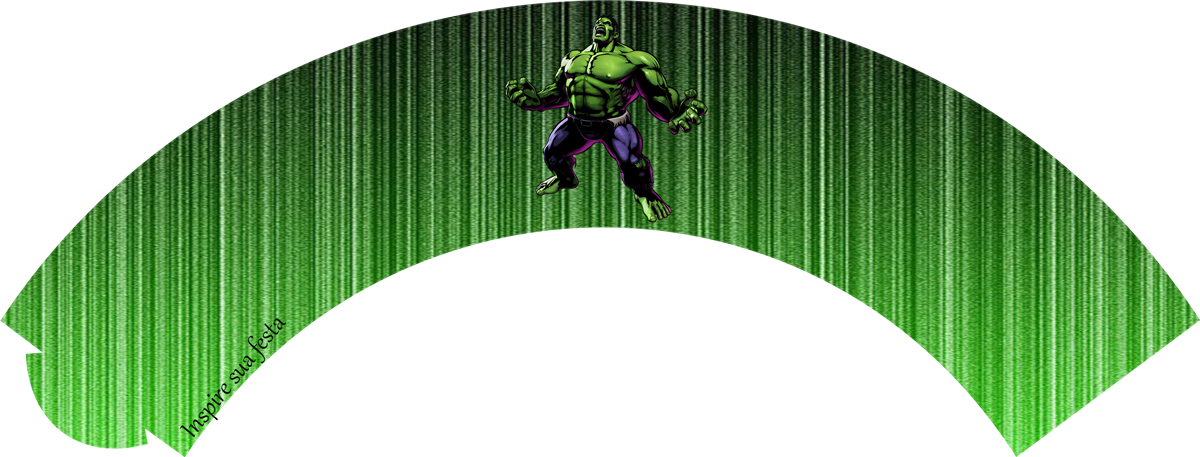 Hulk Birthday Party Free Printable Cupcake Wrappers - Cupcake Toppers Free Printable Hulk (1200x457)