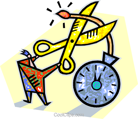 Cutting The Fuse On A Time Bomb Royalty Free Vector - Work Accident (480x414)