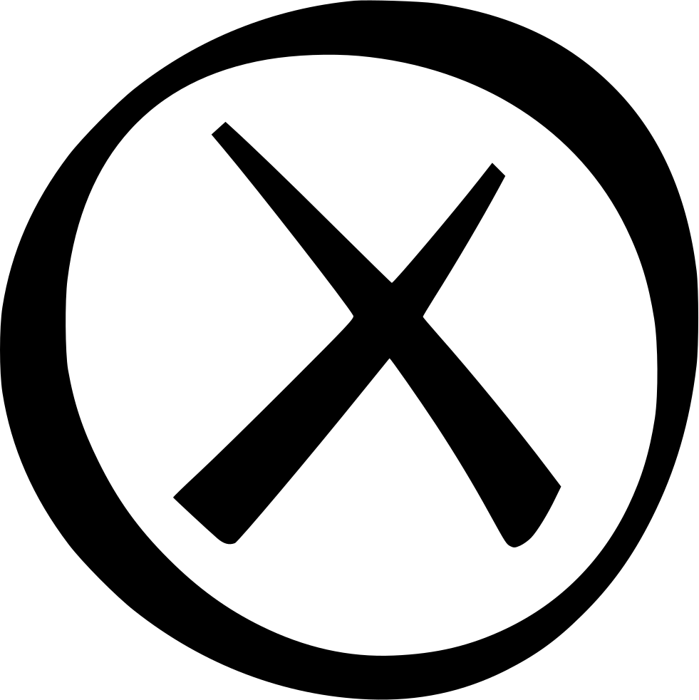 Clip Art Computer Icons Portable Network Graphics Image - Cross Icon With Circle (981x982)
