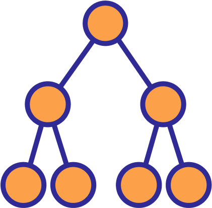 Binary Trees - Active Directory Icon (445x440)