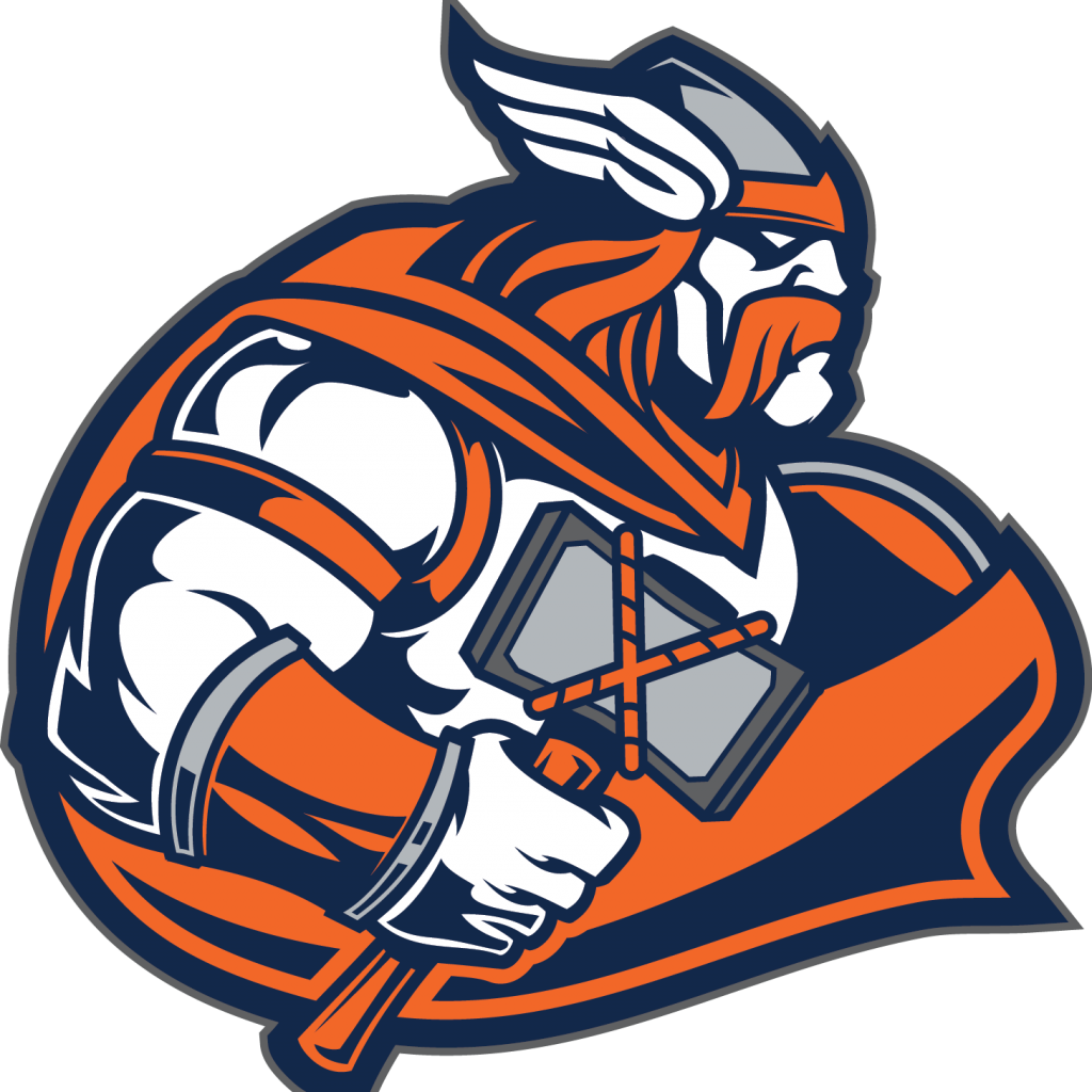The Falcons Football Team Will Travel To Valhalla Tomorrow - Valhalla High School Logo (1024x1024)