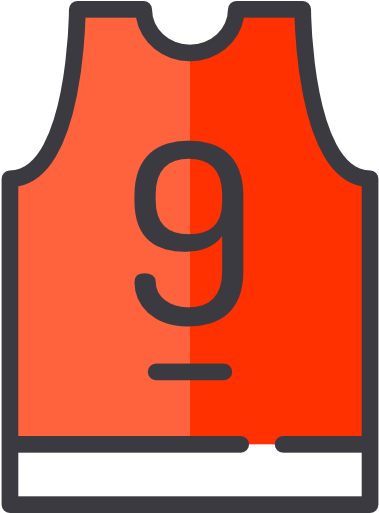 Basketball Jersey Free Icon - Basketball Jersey Icon Png (512x512)