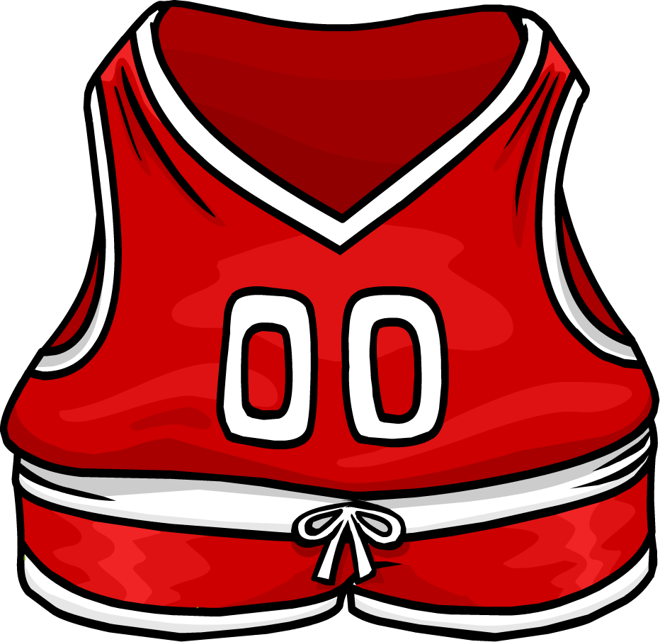 Red Basketball Jersey - Wiki (932x906)