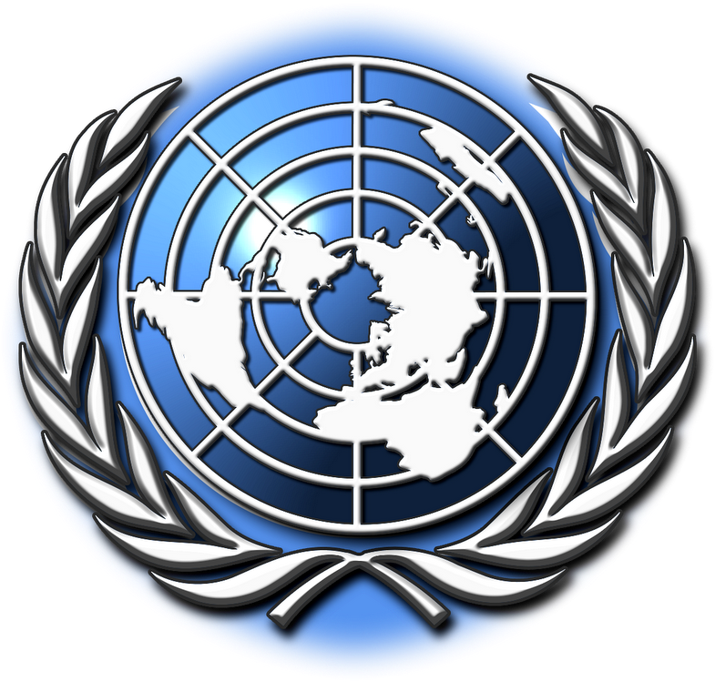 From Belinda Holloway's 2013 Baptism Board - Emblem Of The United Nations (800x800)