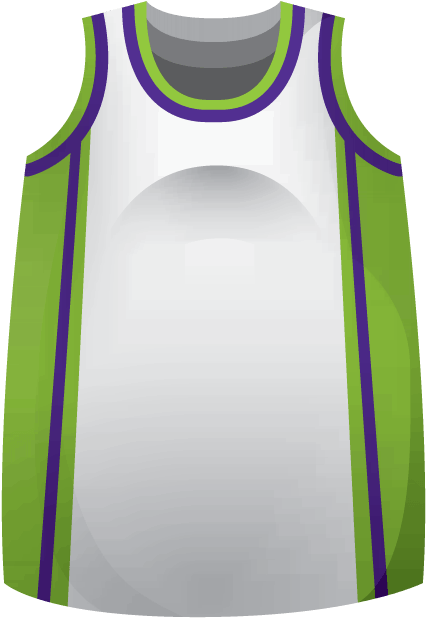 Dribble Reversible Basketball Jersey - Basketball Jerseys Clipart Png (450x633)