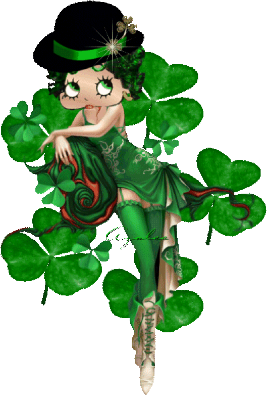 Gfycat Url - St Patricks Day Fairy 02 Greeting Card (600x800)