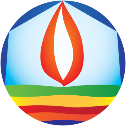 A Flame Within A Chalice Is A Primary Symbol Of The - Circle (420x420)