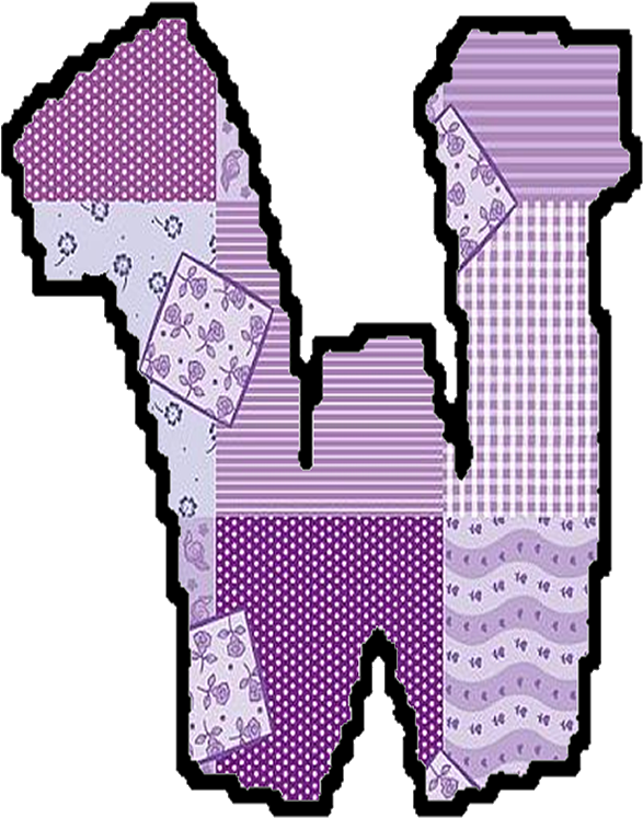 Elaborei Este Alfabeto Em Patchwork E Estou Compartilhando - Patchwork (595x794)