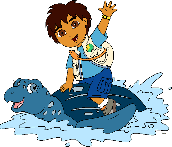 Crown Dora, Diego - Go Diego Go Gif (554x496)