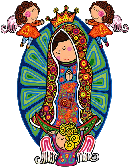 Ayuda Con Fatima Animada O Distroller Por Fis 11/7/2015 - Virgen De Guadalupe Ayudame (499x687)