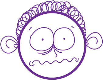 Doodle Sad Cartoon Boy Stickers Messages Sticker-10 - Drawing (350x350)