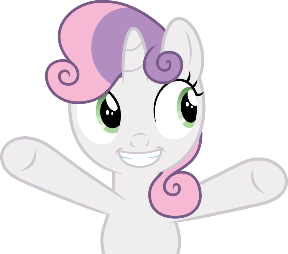 Mlp Fim Sweetie Belle Vector By Luckreza8 - Spike Mlp & Teddy Bear (951x840)