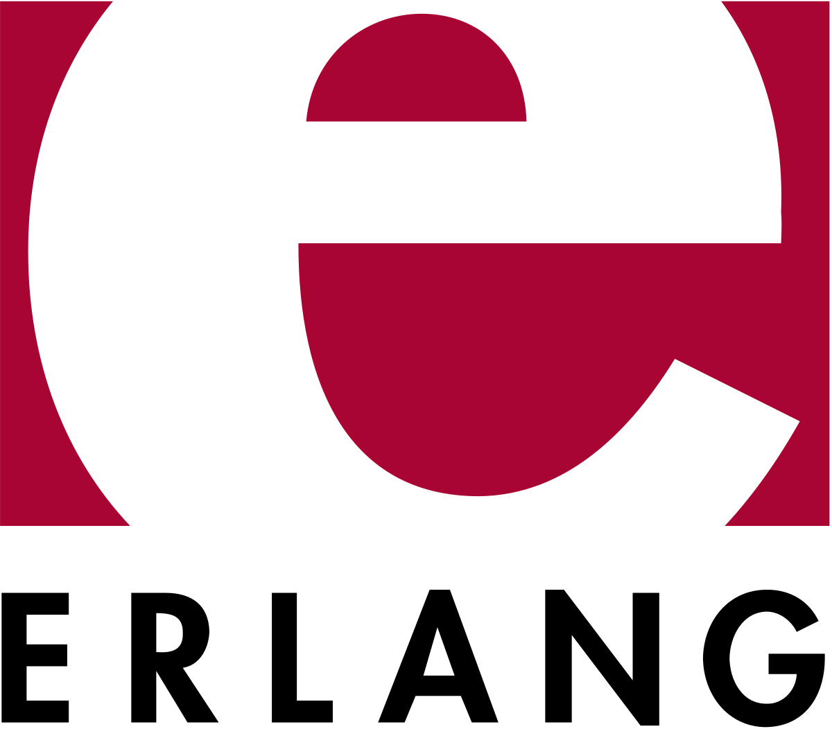 Erlang Programming Language Wikipedia Rh En Wikipedia - Erlang Logo Png (1200x1052)