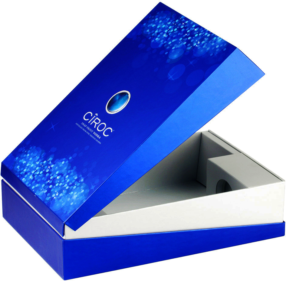 Rigid Box With Lenz Technology Color Blue Full Color - Box (1800x1200)