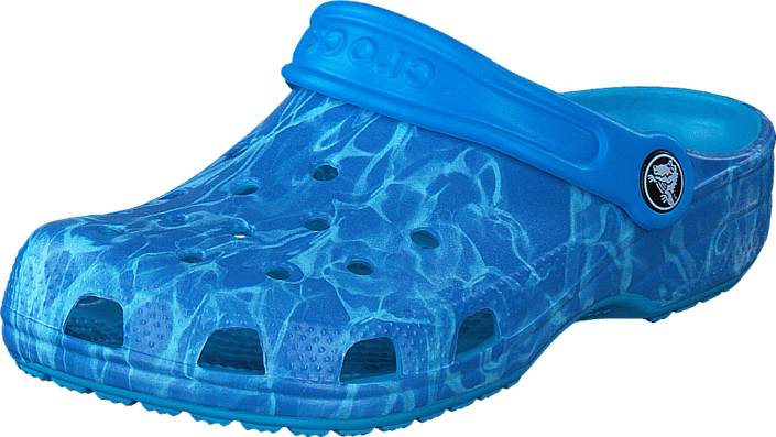 Classic Graphic Clog K Multi-color Blue - Crocs (705x397)