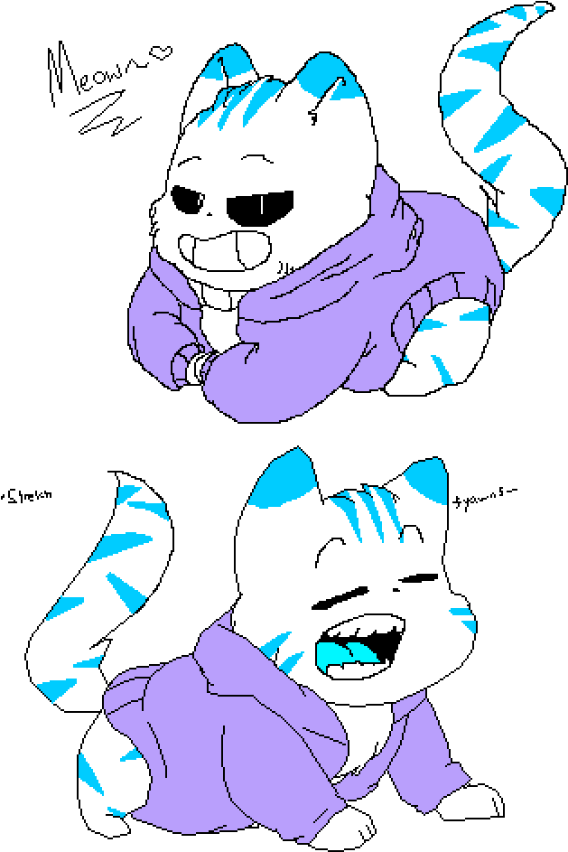 Main Image Cat San By Slentrollerlol - Underland Sans (1000x1000)