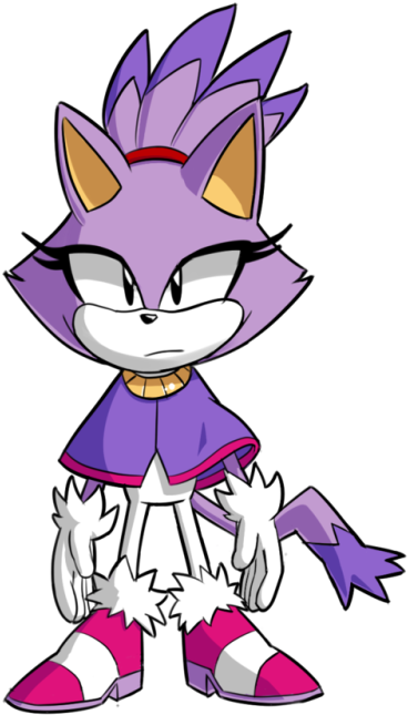 Aaron's Art Blog - Classic Blaze The Cat (947x1318)
