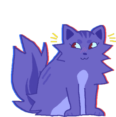 He Senses Waffles - Cat Yawns (500x502)