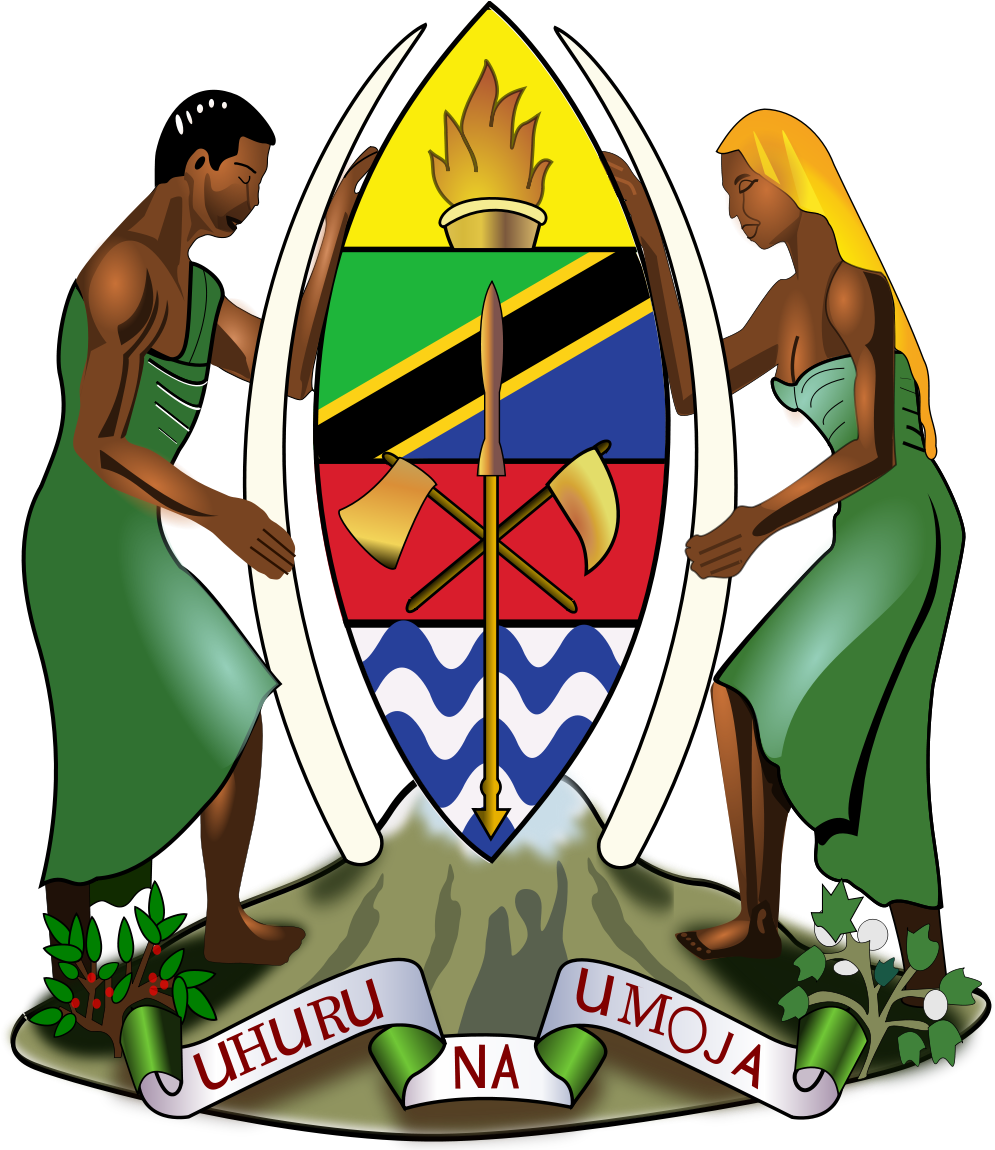 Coat Of Arms Of Tanzania (1000x1159)
