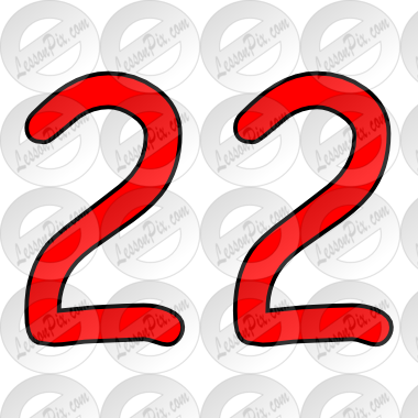 Number Clipart Twenty Two - Clip Art (380x380)