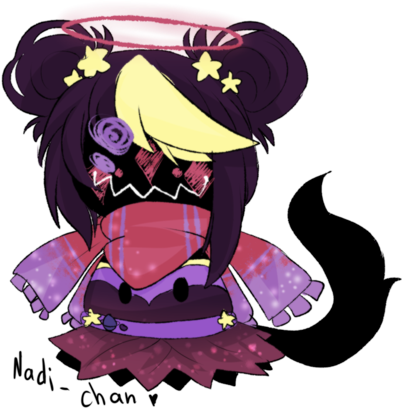 [akairavess X Pokemon] Mimikyu Luna By Nadi-chan - Illustration (894x894)