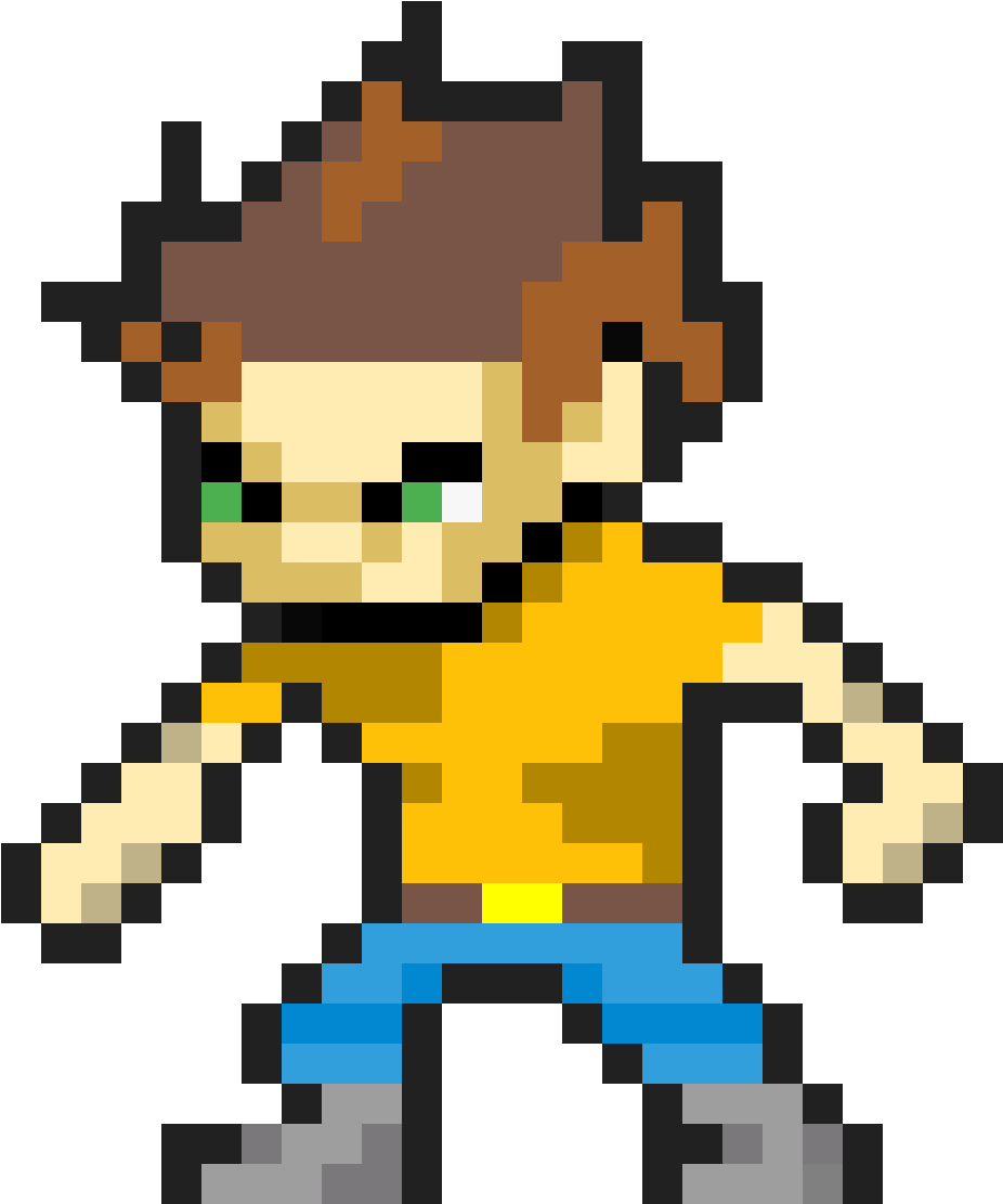 Man - Pixel Power Gif (1184x1184)