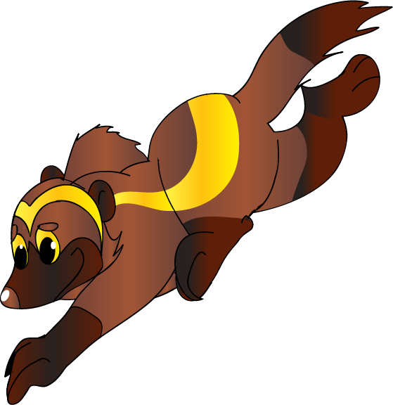 Wolverine - Cartoon (559x576)