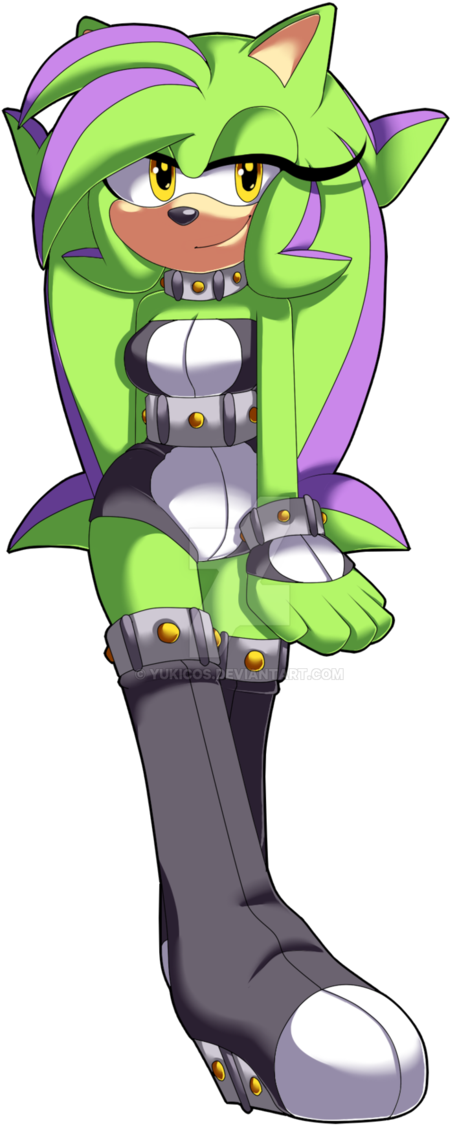 Violetta The Hedgehog By Yukicos - Cartoon (663x1206)