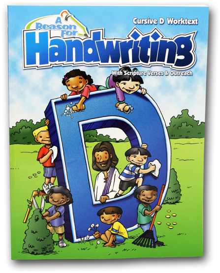 Handwriting Level D Student Worktext - Reason For Handwriting Cursive D Student Workbook (760x570)