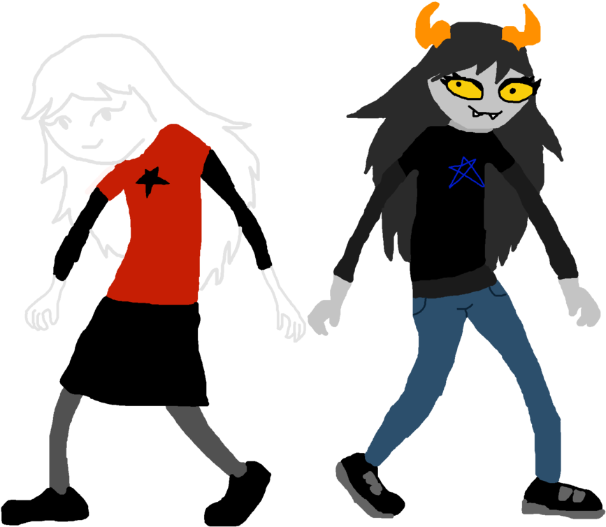 Homestuck'd Me By Thestalkerific - Illustration (900x805)