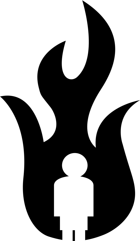 Man On Fire Comments - Flame (572x981)