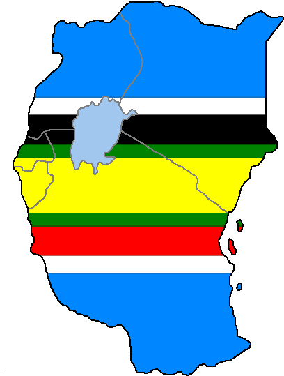 East African Federation By Poklane - East African Federation Flag (432x606)