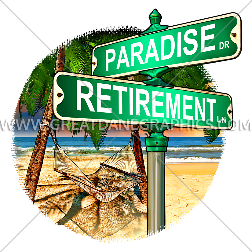 Paradise Dr - Retirement Ln Trucker Hat (825x825)