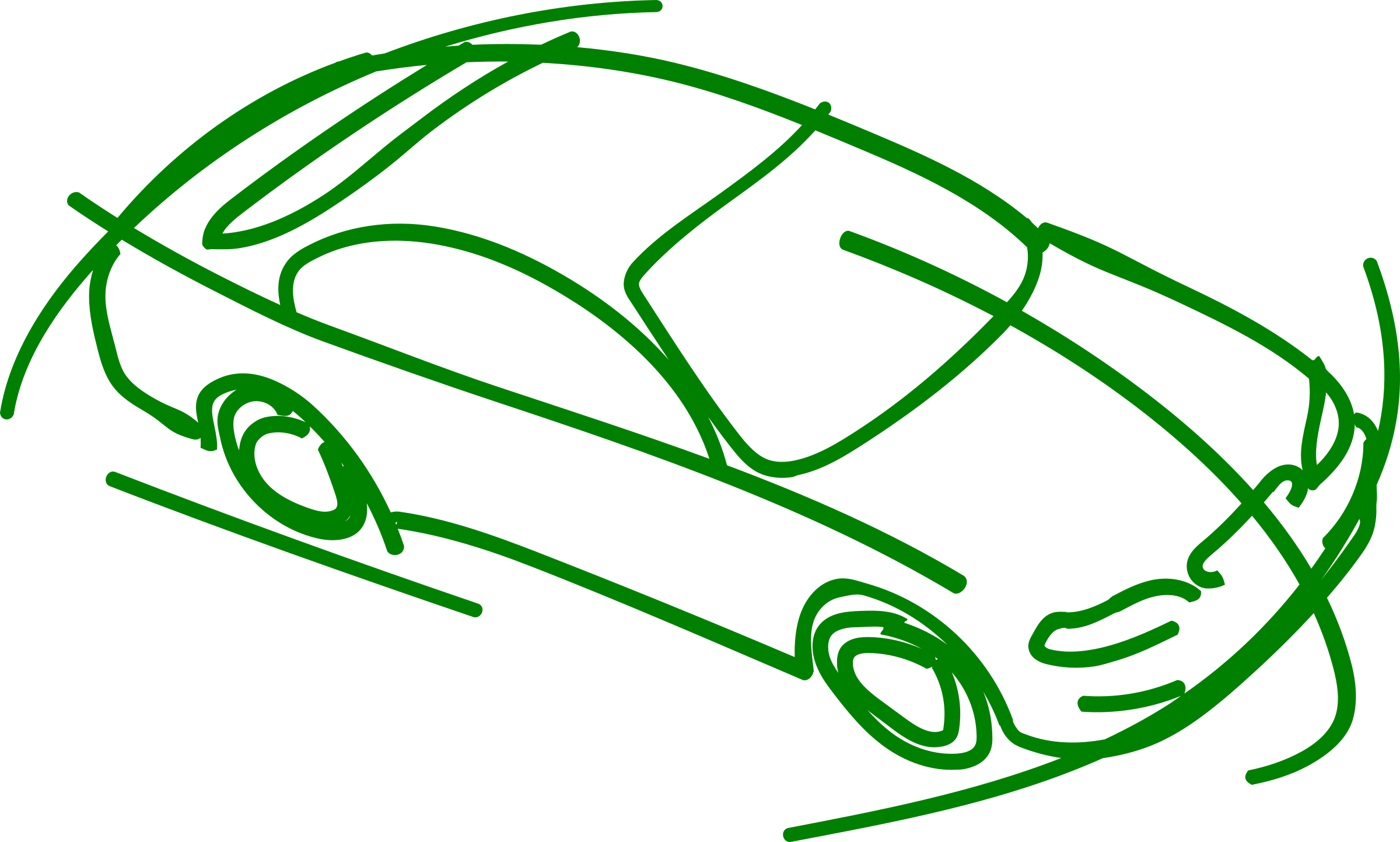 Of A Modern Car - Car Png Sketch (2400x1443)